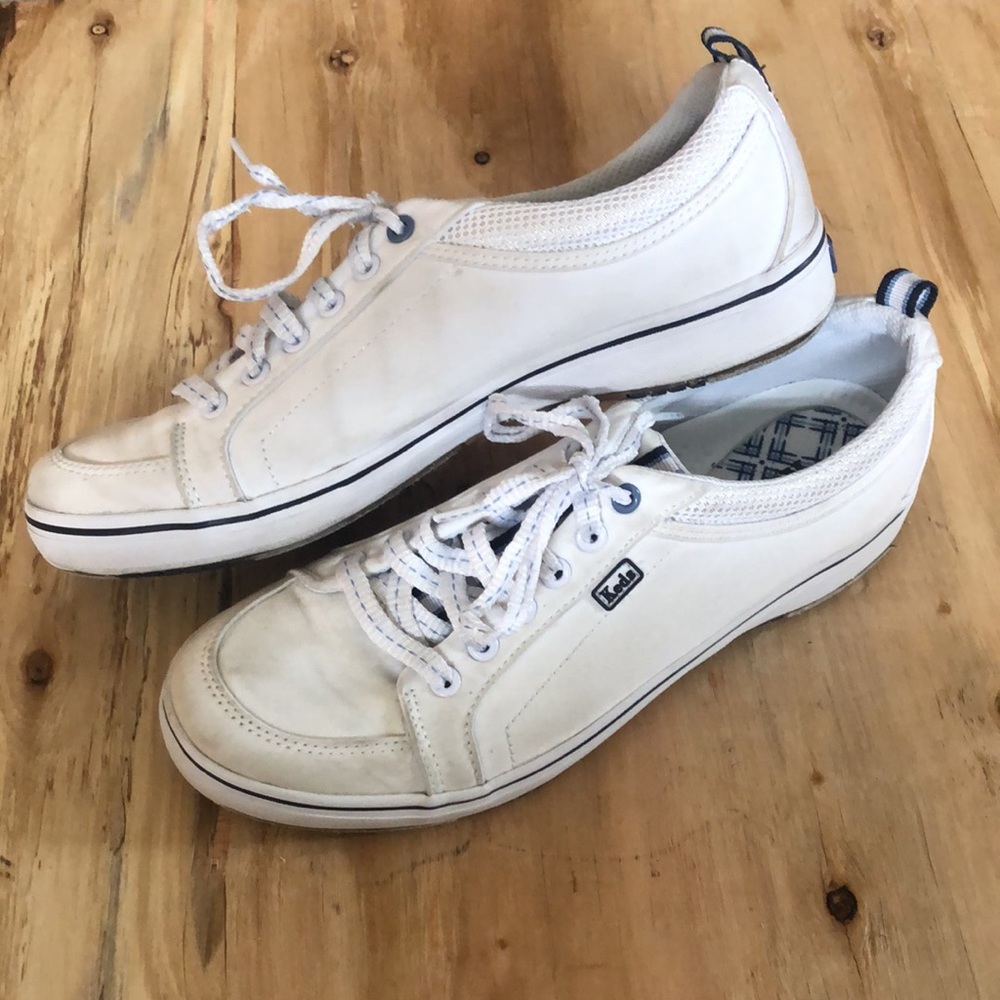 Vintage Women’s Keds Sneakers Lace-up White Size 8